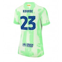 Camisa de time de futebol Barcelona Jules Kounde #23 Replicas 3º Equipamento Feminina 2024-25 Manga Curta